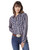 Wrangler Ladies Plaid Long Sleeve Snap Western Shirt