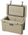 Yeti Tundra 45 Hard Cooler medial open front in tan