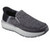 Skechers Men's Slip-Ins: Neville Rovelo - Charcoal/Light Gray