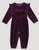 Wrangler Girls Infant Dark Purple Playsuit