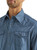Wrangler Mens Retro Premium Blue Long Sleeve Shirt
