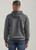 Wrangler Mens Caviar Heather Hoodie