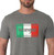 Wrangler Mens Grey Mexico Flag Logo Short Sleeve T-Shirt 