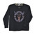 Cowboy Hardware Boy's Black Mess with The Bull Logo Graphic Long Sleeve Shirt