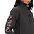 Ariat Womens Heather Charcoal Team Patriot Softshell Jacket
