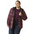 Ariat Womens Rebar Potent Purple Plaid Flannel Shirt Jacket