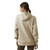 Ariat Womens R.E.A.L. Oatmeal Heather Ombre Shield Hoodie