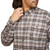 Ariat Mens Alloy Plaid Rebar Flannel DuraStretch Long Sleeve Work Shirt