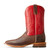 Ariat Mens Chesnut Brown & Red Circuit Paxton Western Square Toe Boots