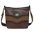 Justin Ladies Crossbody Tonal with Studs and Concho