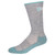 Justin  Ladies Boot Sock Gray and Aqua 2 Pack