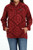 Cinch Ladies Red Fleece Pullover