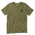 Troll Co. Mens Military Green Artifact Short Sleeve Shirt