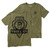 Troll Co. Mens Military Green Artifact Short Sleeve Shirt