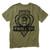 Troll Co. Mens Military Green Artifact Short Sleeve Shirt