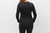 C.W Hart Womens Black Baselayer Set