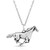 Montana Silversmiths Running Horse Pendant Necklace