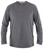 Noble Outfitters Men's Best Dang Long Sleeve Charcoal Heather Pocket Tee