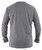 Noble Outfitters Men's Best Dang Long Sleeve Charcoal Heather Pocket Tee