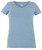 Noble Outfitters Women's Cashmere Blue Heather Tug-Free V-Neck Shirt