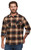 Threadgrit Men's Bradon Flannel Shirt Brown