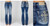 Miss Me Women's Ocean Blue Cross Denim Jeans