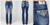 Miss Me Women's Blown Feather Print Bootcut Jeans