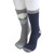 GaaHuu Women's 2-Pack Midweight Thermal Socks - Grey Argyle
