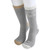 GaaHuu Women's 2-Pack Midweight Thermal Socks - Grey Heart Snowflake