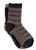 GaaHuu Children's 2 Pack Supersoft Cushioned Thermal Socks - Gray Fairisle