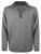 R Country Men's 1/4 Zip Knit Fleece Gray Pullover