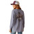 Ariat Womens Folkstone Grey Thunderbird Long Sleeve Tee