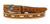 M&F Western 1/2" Rawhide Lacing Leather Hatband - Brown