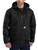 Carhartt Men's Loose Fit Washed Duck Insulated Active Jac - 3 Warmest Rating - Black
