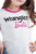 Wrangler x Barbie Girls White Short Sleeve Ringer Shirt