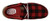 Hey Dude Men's Wally Buffalo Plaid Red Casual Shoes