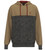 Hooey Mens Jimmy Asphalt Tan Quilt Detailing Hoody