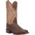 Dan Post Women's Babs Brown/Tan Square Toe Cowgirl Boots