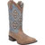 Laredo Women's Santa Fe Denim/Tan Square Toe Cowgirl Boots