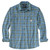 Carhartt Mens Rugged Flex Relaxed Fit Lightweight Long Sleeve Plaid Shirt