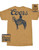 Coors Banquet Mens Tan Coors Rider Back Short Sleeve Shirt