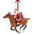 Bryer Polo Playing Santa Ornament
