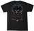 Howitzer Mens Black Defiant Patriot Short Sleeve T-Shirt