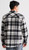 Howitzer Mens Somme Grey and Black Flannel