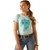 Ariat Girl's Plume Floral Mosaic Short Sleeve T-Shirt