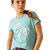 Ariat Girl's Marine Blue Little Friend Horse Graphic Short Sleeve Shirt