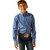 Ariat Boy's Blue Pro Perrin Long Sleeve Button Up Shirt