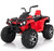 Wonderlanes Red 12V Battery Powered Red Adventure Ride-On ATV