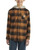 Carhartt Boys Carhartt Brown Hooded Long Sleeve Flannel Shirt