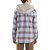 Carhartt Boys Cashmere Blue Flannel Long Sleeve Hooded Shirt